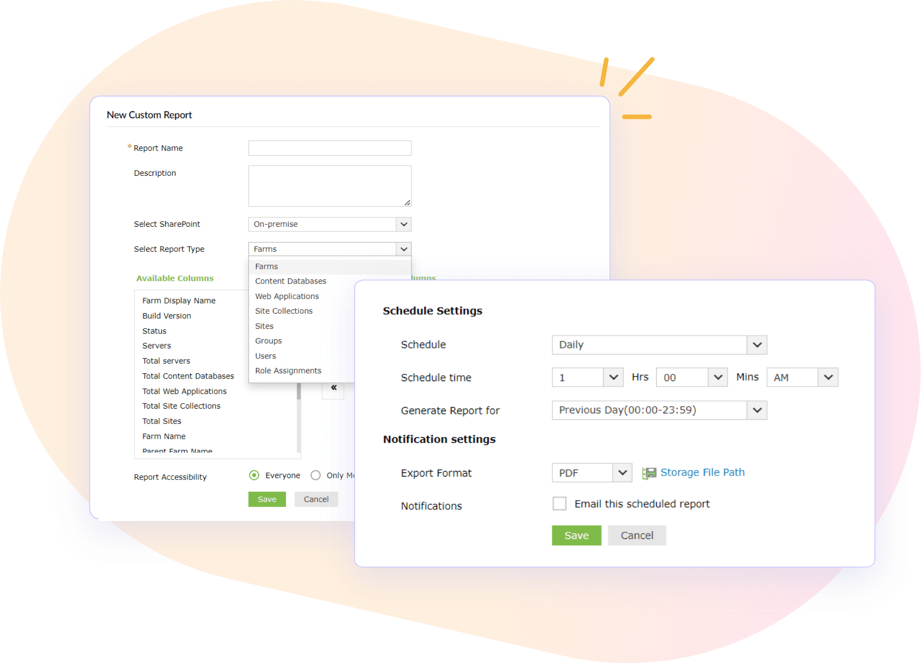 SharePoint reporting